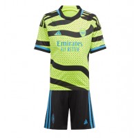 Arsenal Fußballbekleidung Auswärtstrikot Kinder 2023-24 Kurzarm (+ kurze hosen)